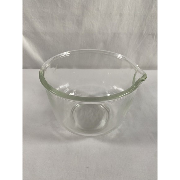Fire King Kitchen Sunbeam Mixmaster Model 7a Fire King Clear Glass